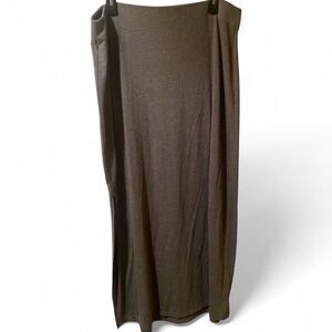 XL Old Navy Long Grey Maxi Knit Skirt